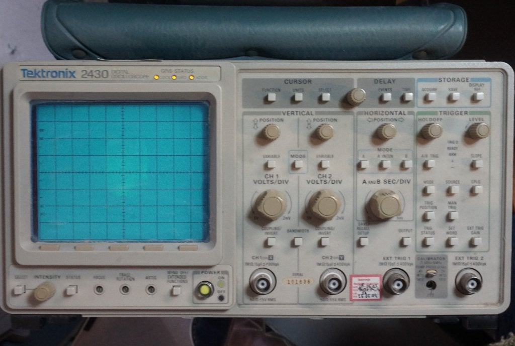 Tektronix digital oscilloscope 2430 (defect), Verzenden, Gebruikt, Elektriciteit