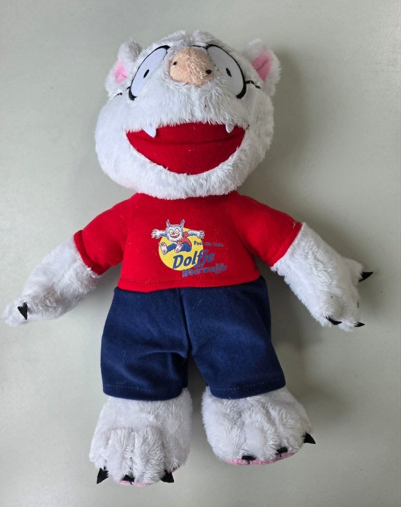 Dolfje Weerwolfje knuffel, Kinderen en Baby's, Gebruikt, Overige merken, Overige karakters, Overige typen