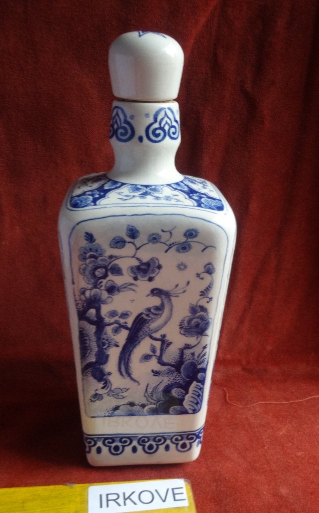 DELFT BLAUW * KRUIK VIERKANT SAS * Fraai ! *, Verzenden