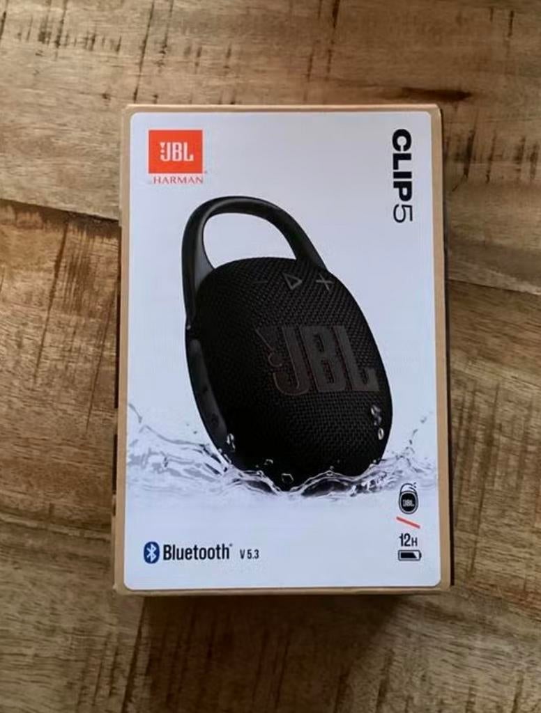 Nieuwe JBL Clip 5 Draagbare Bluetooth Speaker, Audio, Tv en Foto, Luidsprekers, JBL, Overige typen, Nieuw, Ophalen of Verzenden