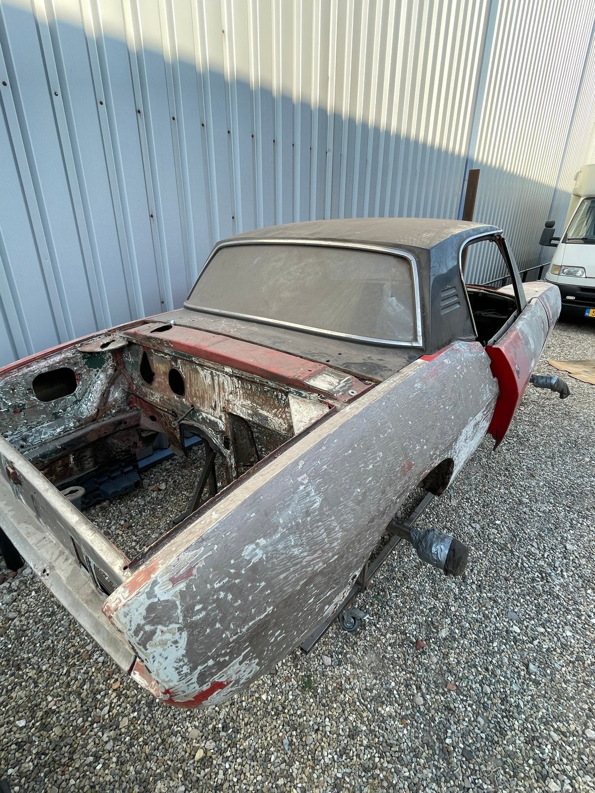 Fiat 850 Spider Carrosserie - Restauratieproject, Ophalen, Gebruikt, Voor, Spatbord