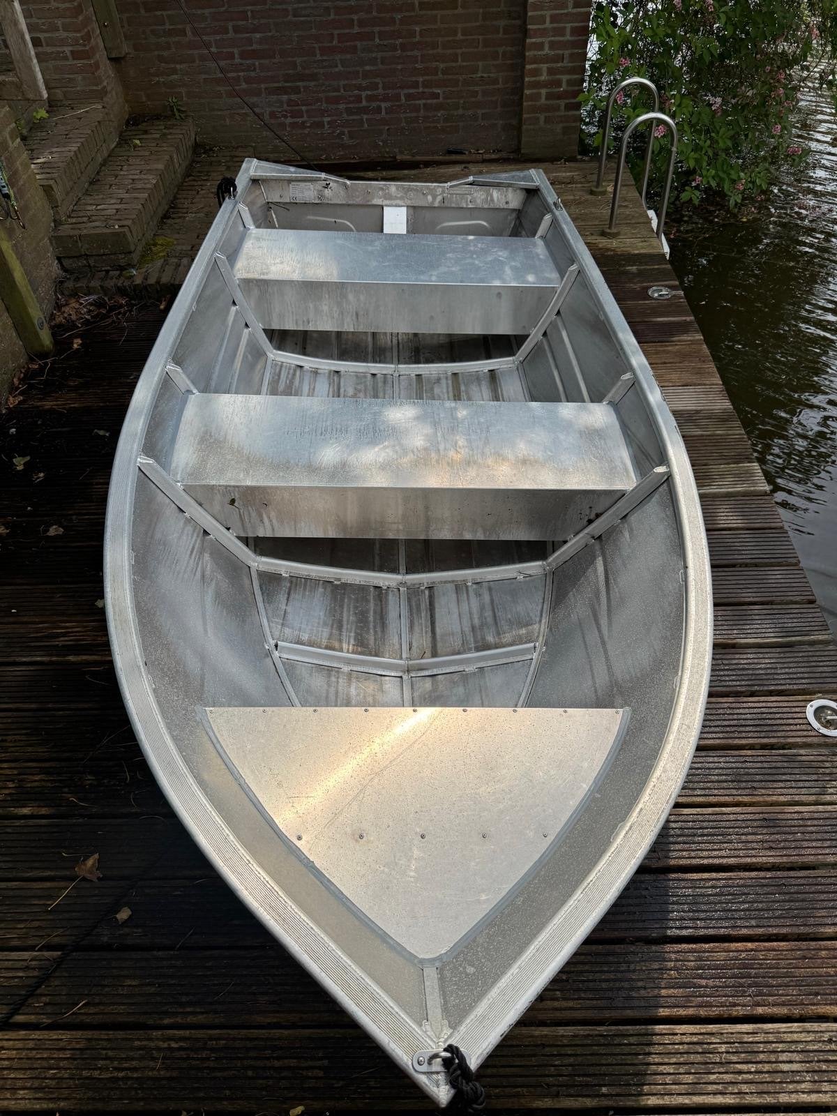 Qwest Marine SDV 11 Aluminium Boot met Yamaha F8FMH, Watersport en Boten, Ophalen, Gebruikt, 5 tot 10 pk, Viertaktmotor