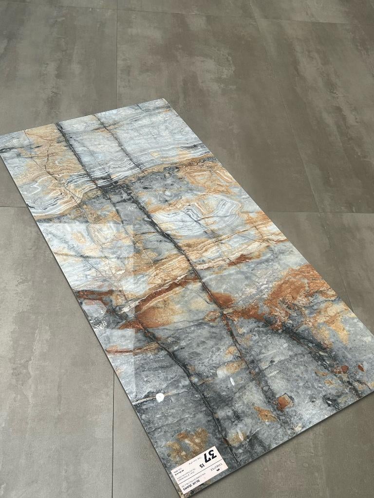 UITVERKOOP | Vloer/wandtegel 60x120cm | Blue jeans, 60 cm of meer, Nieuw, Ophalen of Verzenden, 10 m² of meer