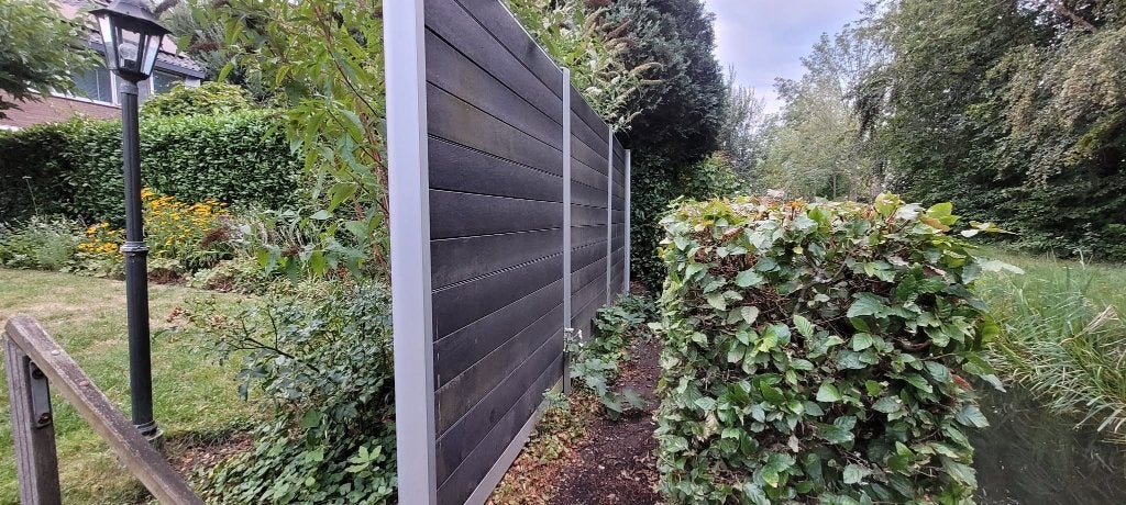 Govawall (merk Govaplast) tuinscherm 3 stuks, Tuin en Terras, Ophalen, Kunststof, Zo goed als nieuw, 200 cm of meer