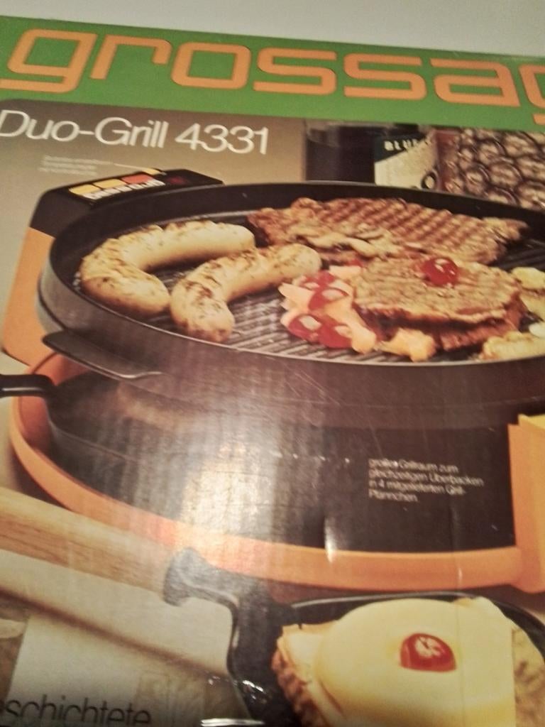 Grossag Duo Grill & Princess Bakplaat 2 Complete Set samen15, Ophalen of Verzenden, Gebruikt