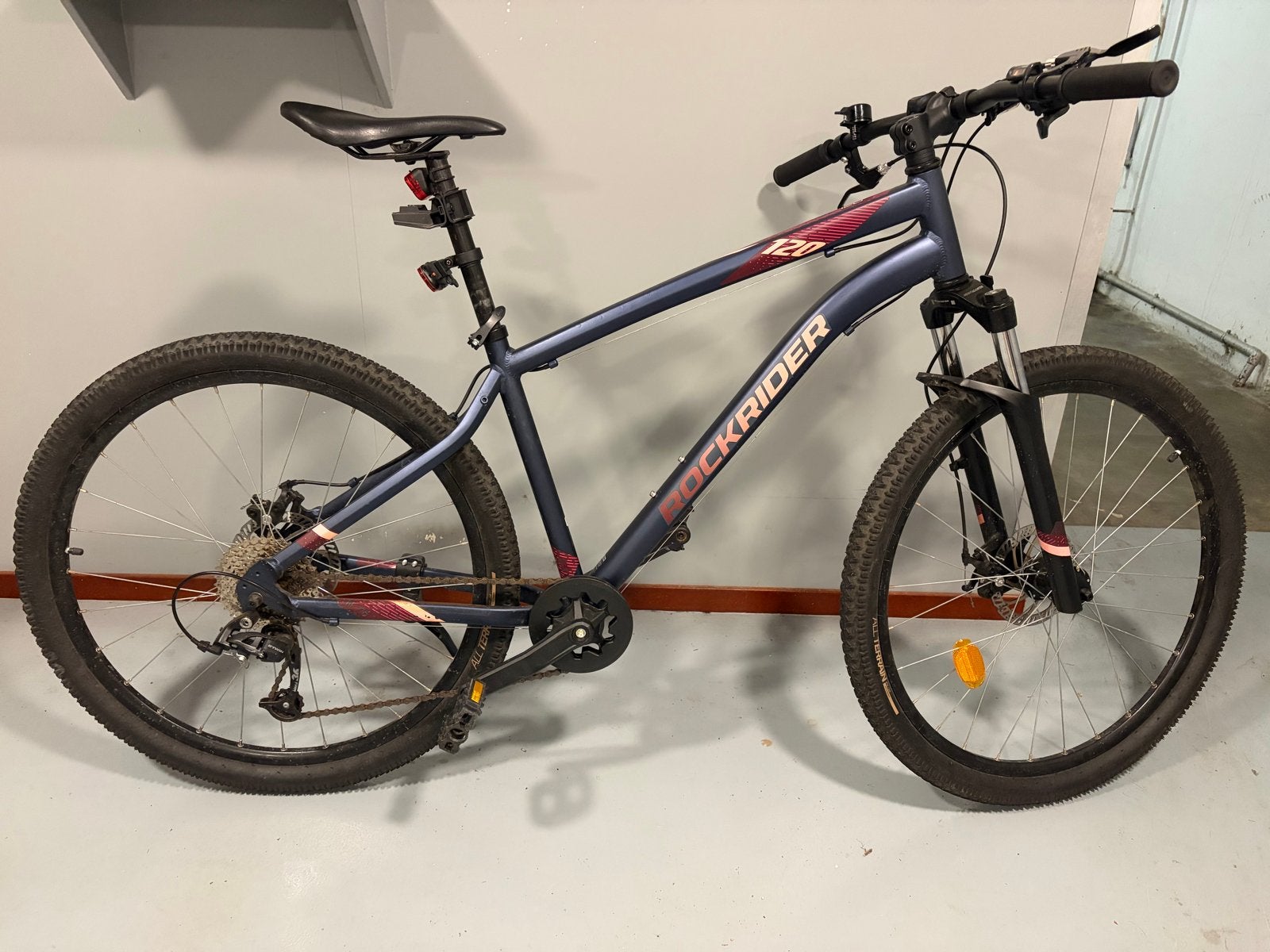 Rockrider 120 Mountainbike, Gebruikt, Hardtail, Dames, Schijfrem
