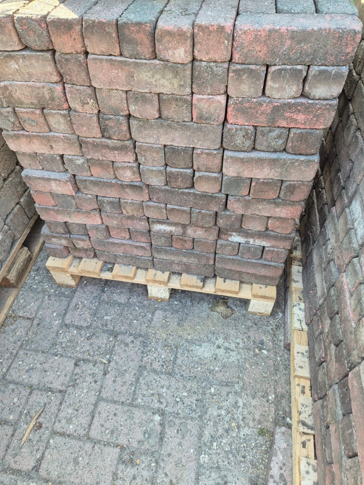 Gratis partij klinkers, Ophalen, Gebruikt, Beton, Klinkers