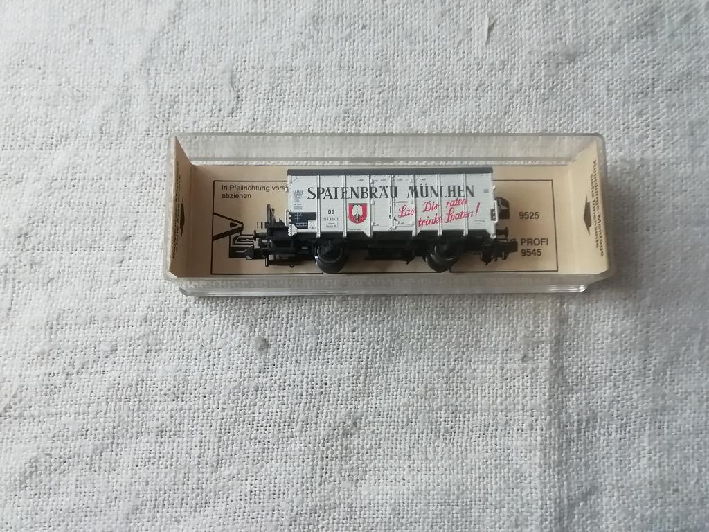 Fleischmann Spur N Bierwagen Spatenbräu München, Art. 8347, Hobby en Vrije tijd, Modeltreinen | N-Spoor, Gelijkstroom, Verzenden