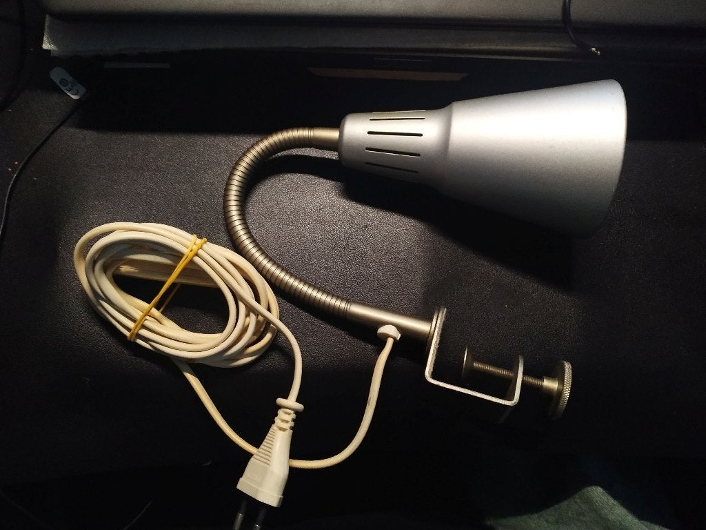 Ikea bureau klem lamp, Huis en Inrichting, Ophalen of Verzenden, Gebruikt, IKEA, E14 (klein)
