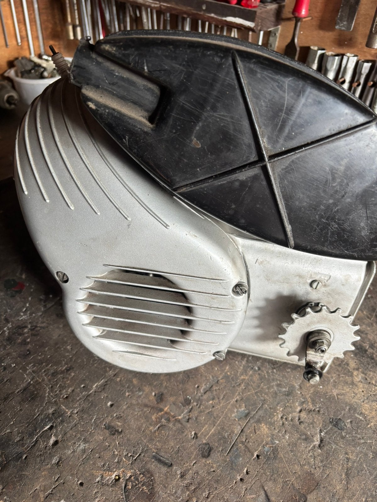 Zundapp roller rs50 blok 3 voet, Ophalen, Gebruikt, Blok