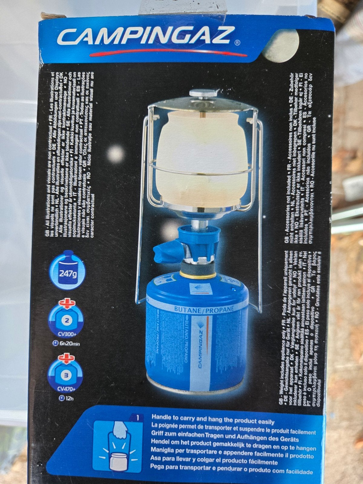 Campingaz Lumogaz Plus gaslamp - Nieuw, ongebruikt, Caravans en Kamperen, Ophalen of Verzenden, Nieuw