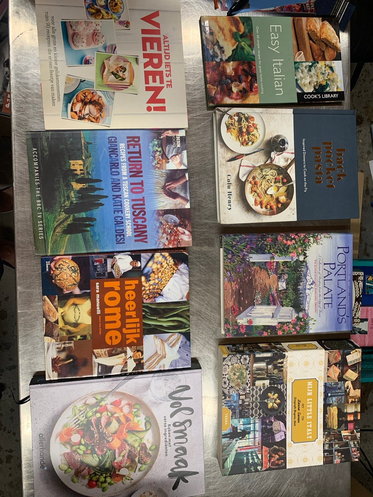 Diverse kookboeken: Italiaans, vegetarisch en meer, Hoofdgerechten, Vegetarisch, Ophalen of Verzenden, Italië