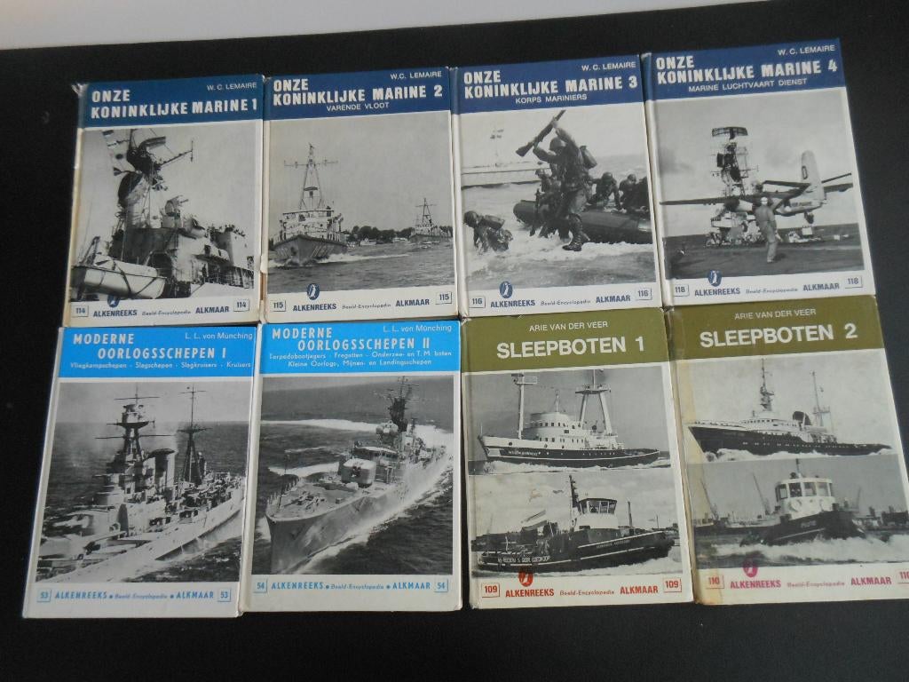 Setje van 9 Alkenreeks boekjes, Gelezen, Ophalen of Verzenden, 1945 tot heden, Diverse auteurs