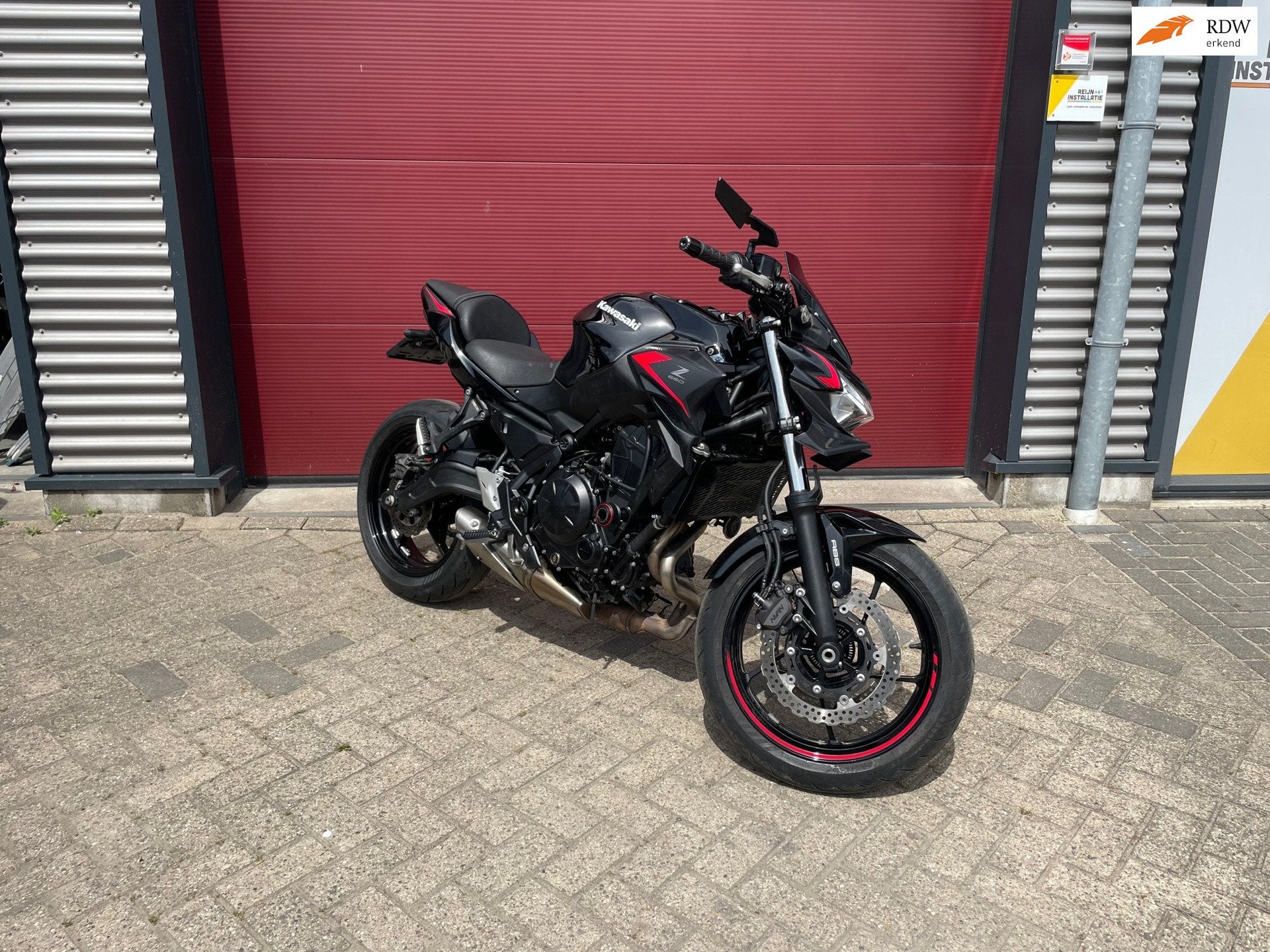 Kawasaki Z650 ABS A2 35kw Quickshifter, Motoren, Motoren | Kawasaki, 649 cc, Bedrijf, Toermotor, I.G. Hoogendijk