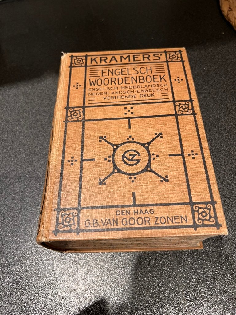 Kramers' Engelsch woordenboek Engelsch - Nederlandsch 14e dr, Gelezen, Ophalen of Verzenden, Kramers, Engels