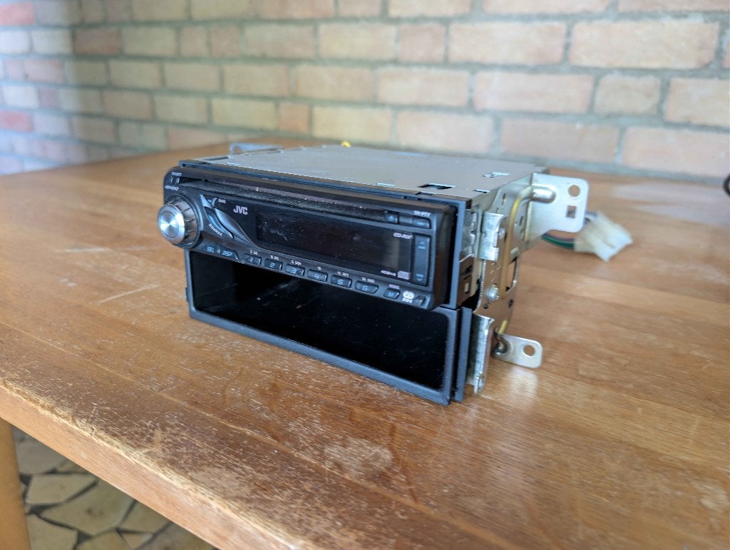Daihatsu Cuore L276 autoradio met speakers (OEM), Auto diversen, Autoradio's, Ophalen, Gebruikt