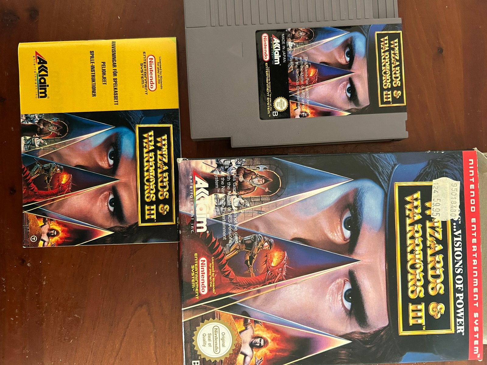 Wizards & Warriors III NES Compleet met doos en handleiding, Spelcomputers en Games, Games | Nintendo NES, Avontuur en Actie, Gebruikt