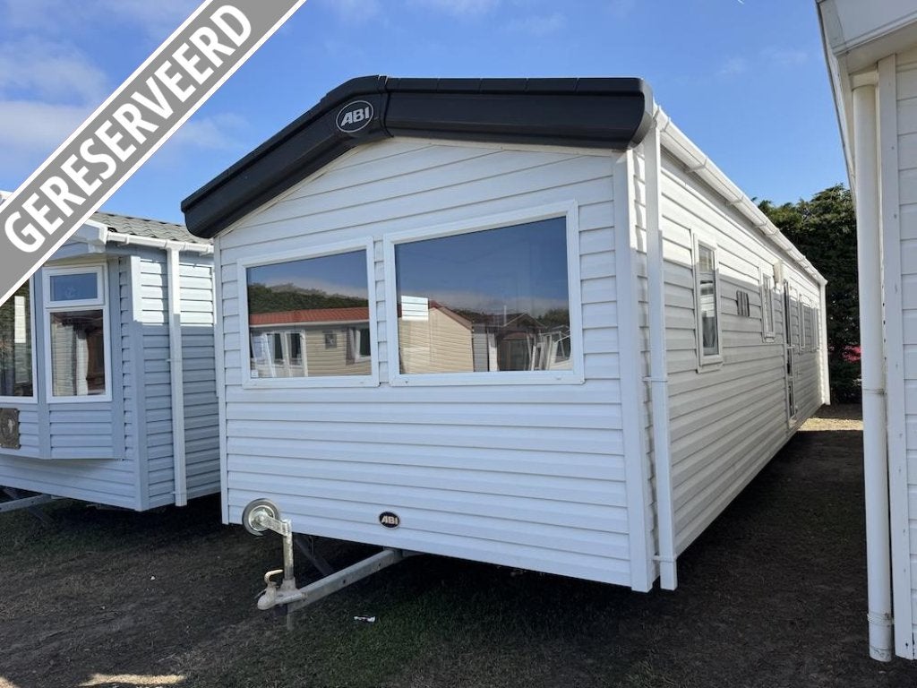 Winterhard 3 slaapkamer chalet bj 2016 gratis gebracht 11x3m, Caravans en Kamperen, Meer dan 6