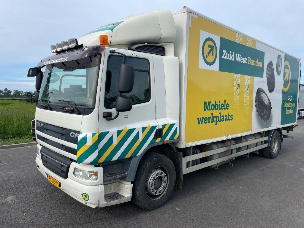 DAF CF65 Diesel 163 kW / 222 PK // BJ2008 // 558.603KM, Auto's, Vrachtwagens, Automaat, Euro 5, Wit, Bedrijf