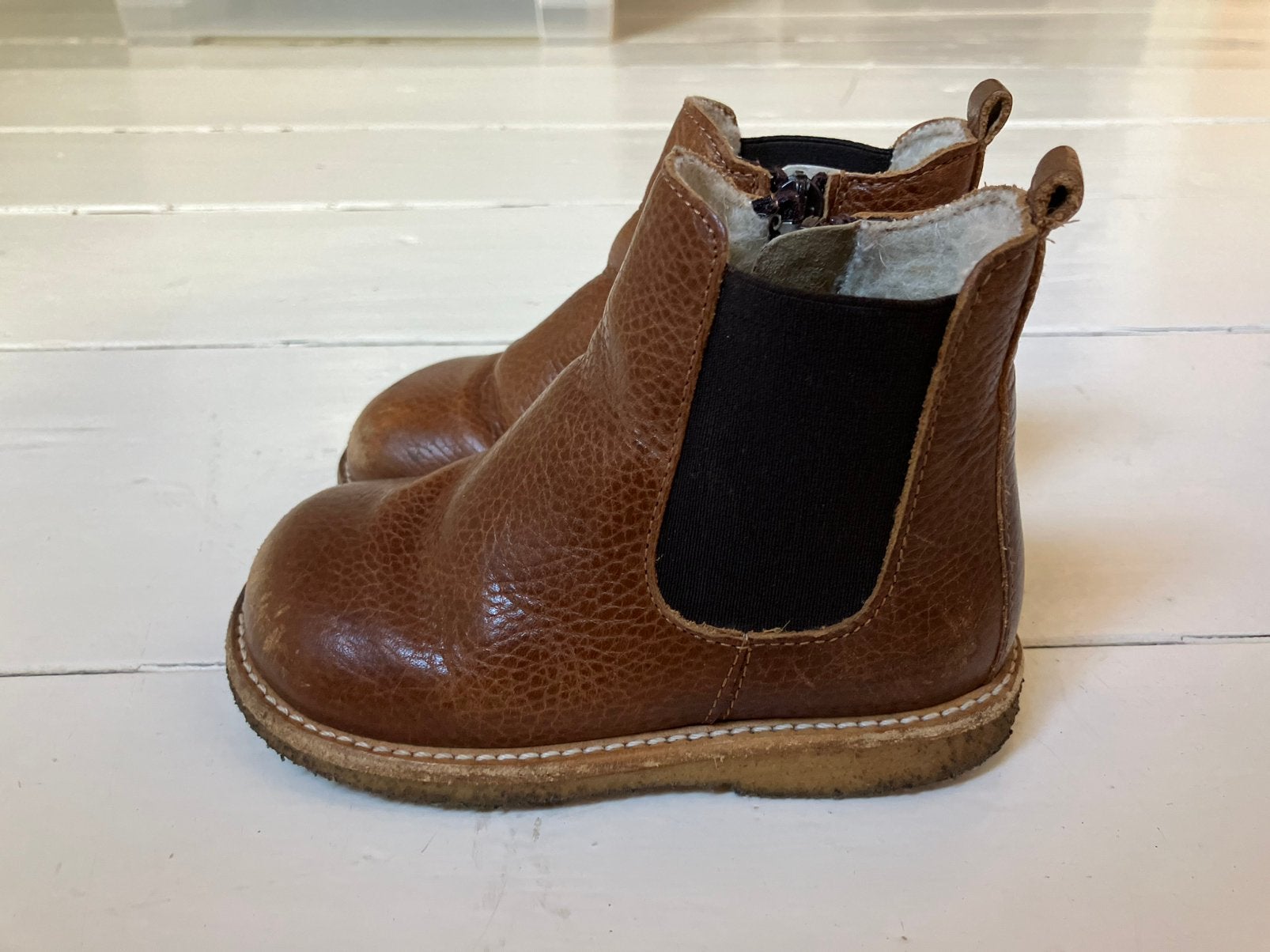 Angulus - leren schoenen - wolgevoerd - maat 25 - ZGAN, Ophalen of Verzenden, Zo goed als nieuw, Meisje, Schoenen