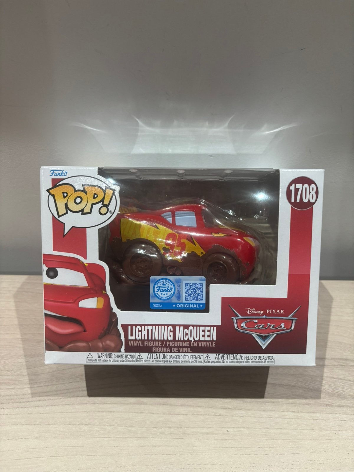Funko Pop Cars Lightning McQueen #1708 Edition Disney Pixar, Funko Europe, Ophalen of Verzenden, Zo goed als nieuw, 4th floor, 1 Queen Caroline St, London W6 9YN, Verenigd Koninkrijk