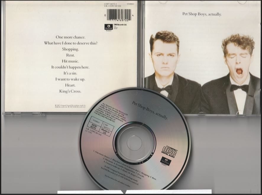 Pet Shop Boys - Actually, Ophalen of Verzenden, Gebruikt