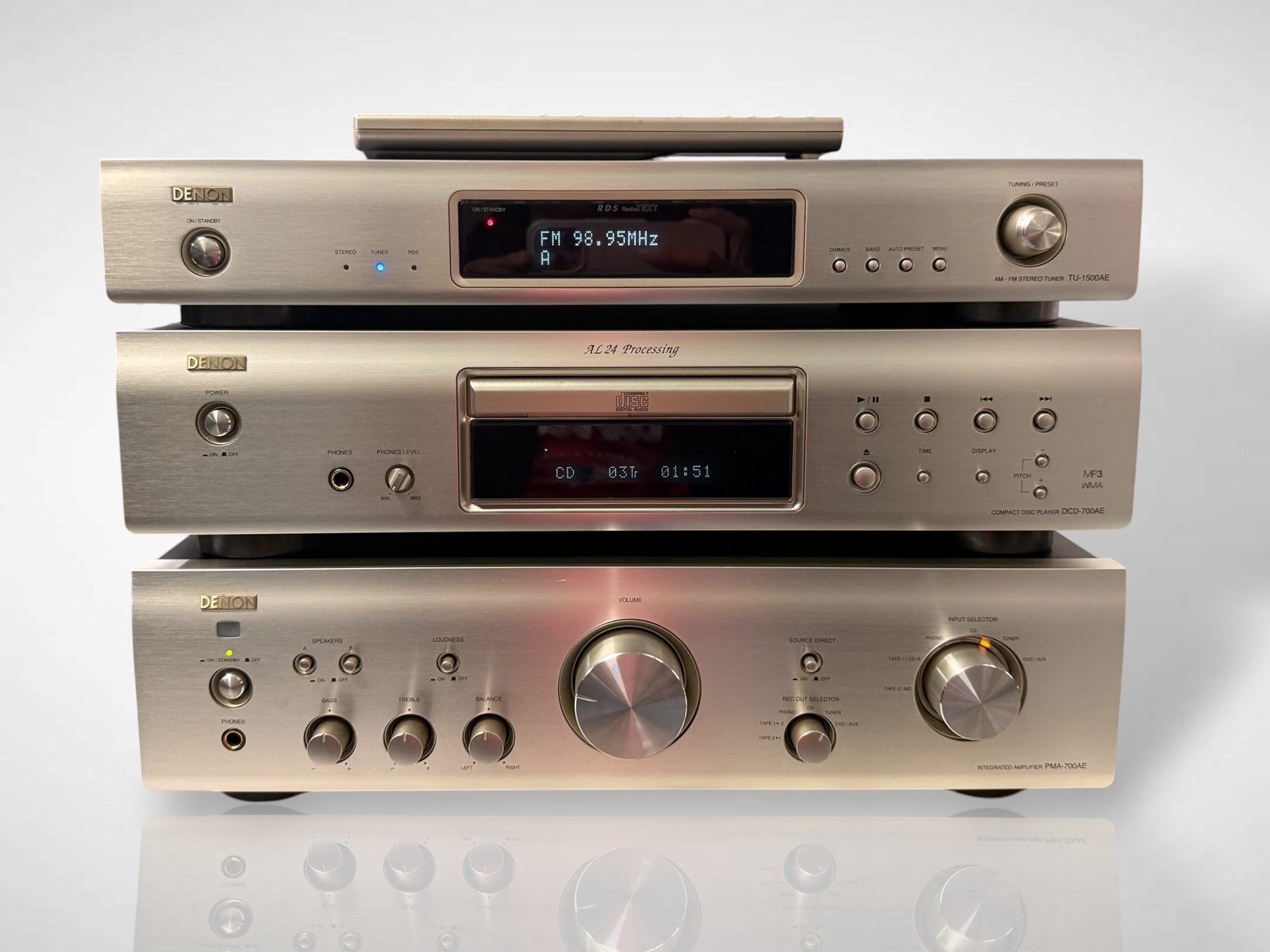 Complete Denon Stereo set: Tuner, CD-speler, Versterker, Audio, Tv en Foto, Stereo-sets, Denon, Gebruikt, Denon, Denon