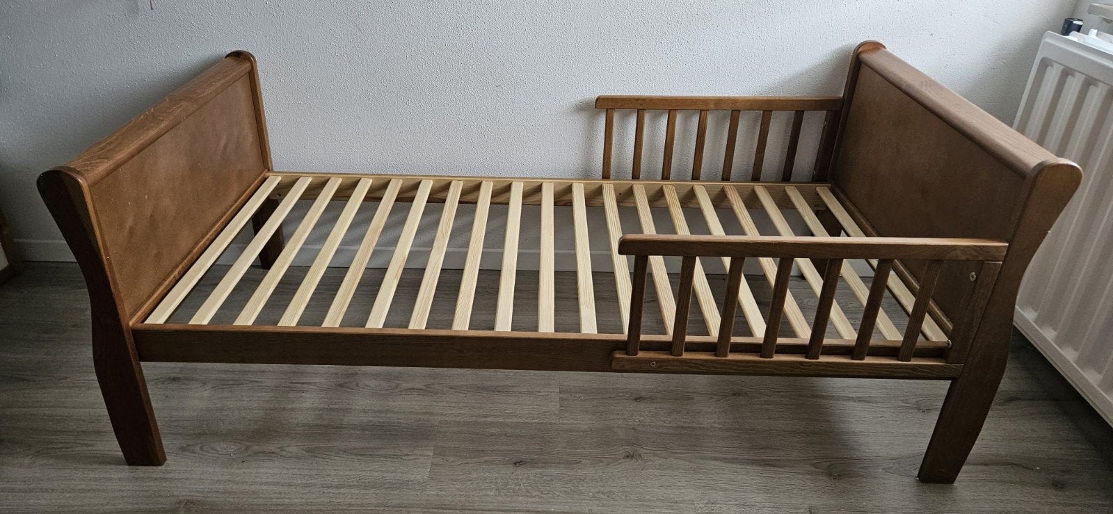 Woodies peuterbed Noble Vintage., Kinderen en Baby's, Ophalen, Gebruikt, 70 tot 85 cm, 140 tot 160 cm