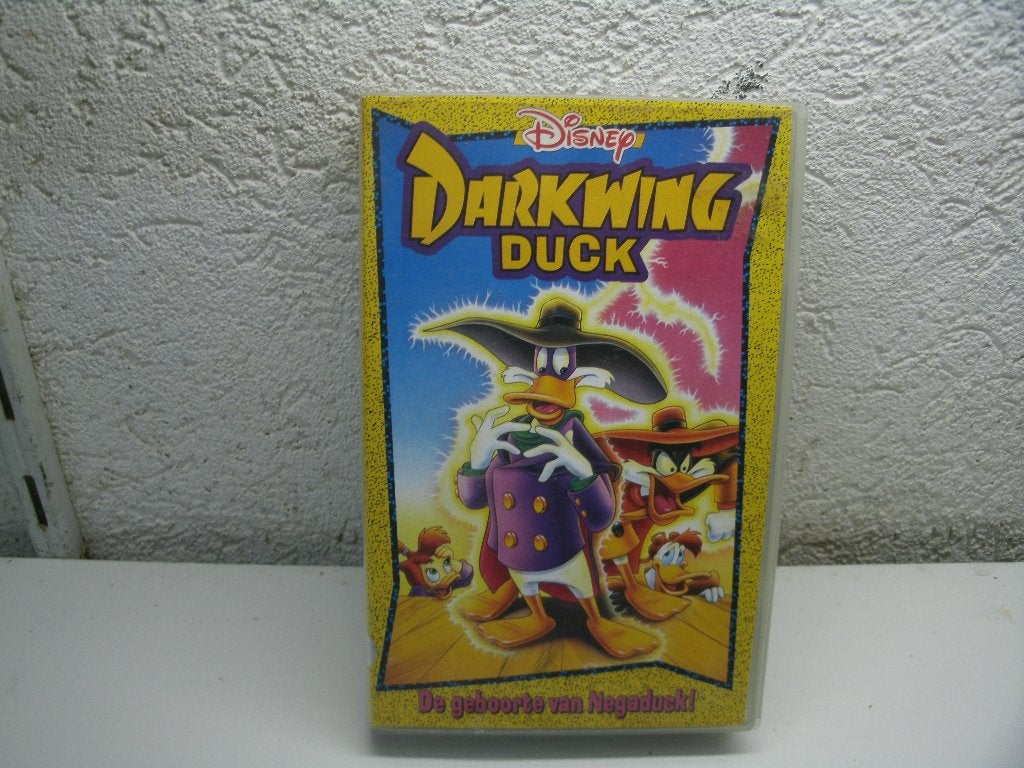 vhs 49a darkwing duck de geboorte van, Alle leeftijden, Ophalen of Verzenden, Zo goed als nieuw