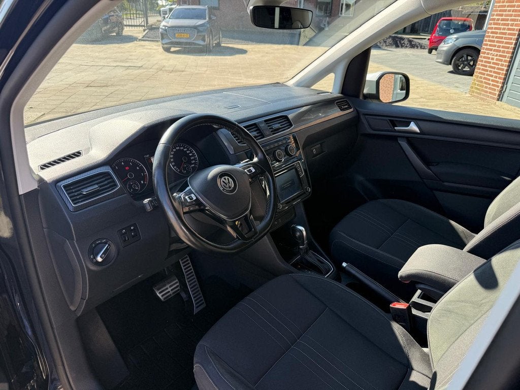 Volkswagen Caddy 1.4 TSI 131PK Alltrack DSG Automaat UNIEK |, Auto's, Automaat, Gebruikt, 4 cilinders, Zwart