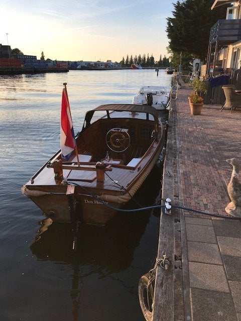 Authentieke Klaas Klazens de Boer schouw, Watersport en Boten, Ophalen, Binnenboordmotor, Diesel, Kabelaring