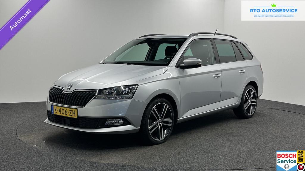 Skoda Fabia Combi 1.0 TSI Ambition TREKHAAK CARPLAY NAVI CRU, Auto's, Stof, Euro 6, 95 pk, Met garantie (alle)