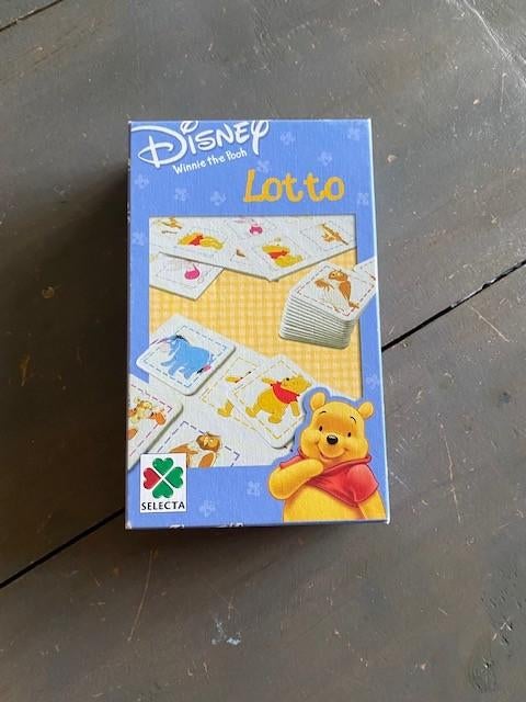 i9 – spel Disney Winnie the Pooh lotto, leeftijd 4-12 jaar, Ophalen of Verzenden, Gebruikt