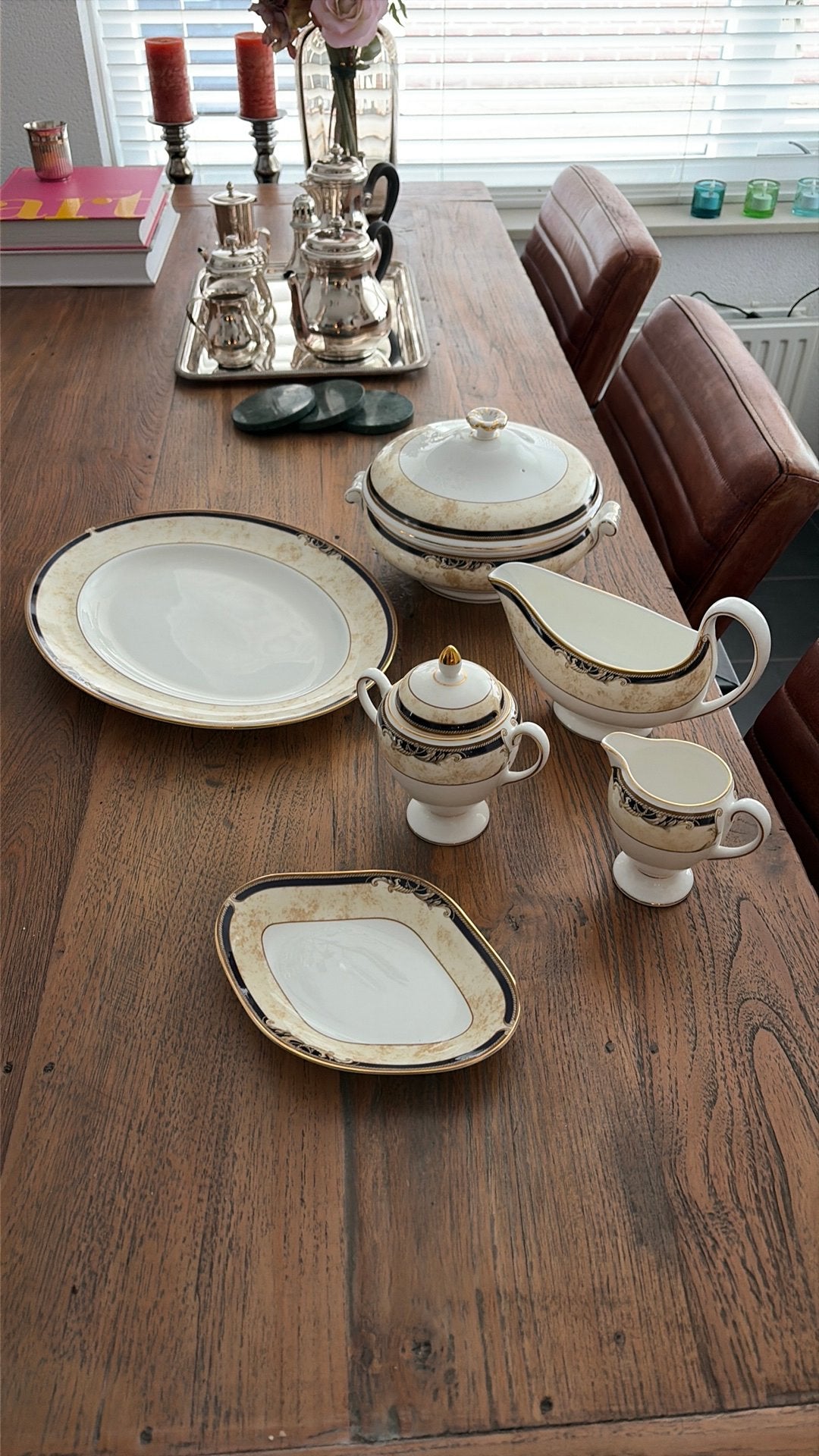 Wedgwood Cornucopia servies los te koop, Overige typen, Ophalen of Verzenden, Zo goed als nieuw, Wedgwood