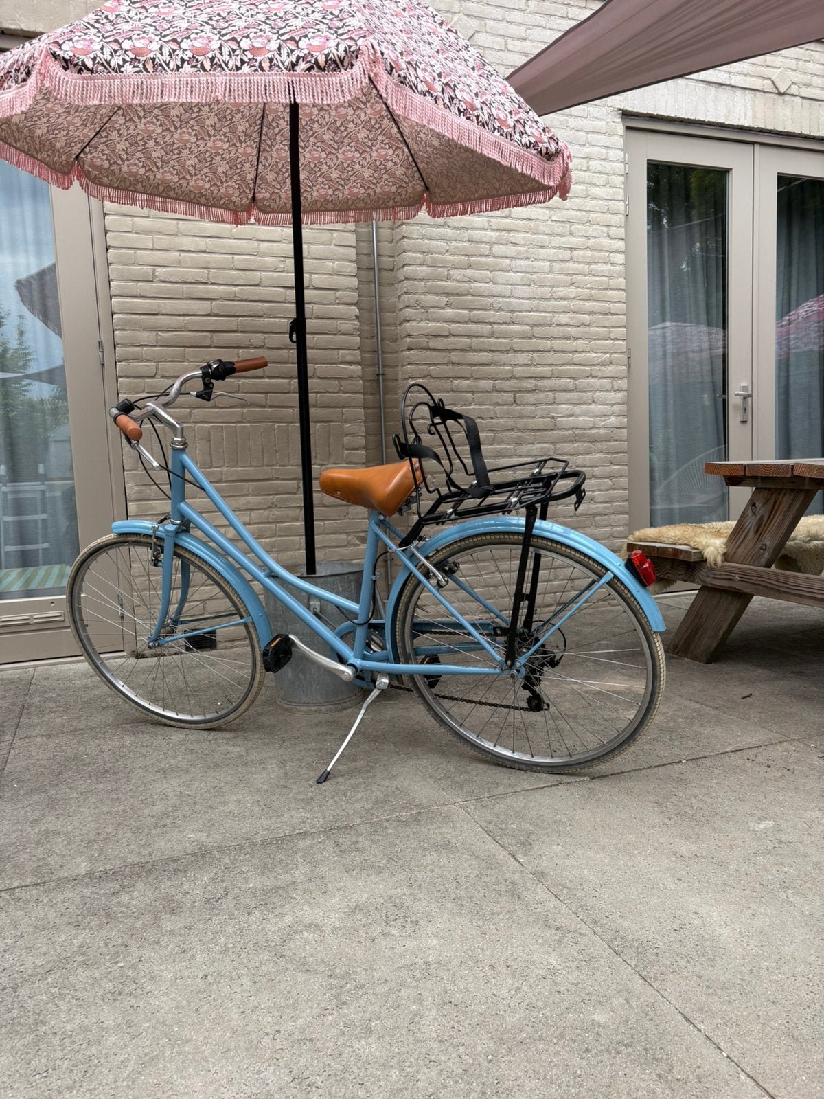 Stadsfiets, fiets, damesfiets, meisjesfiets, Ophalen, Gebruikt, 24 inch