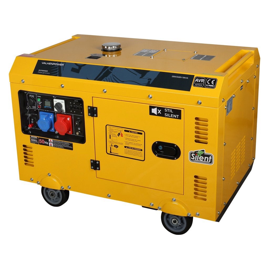 Dieselgenerator 8 kW geluidsgedempt / Nieuw
