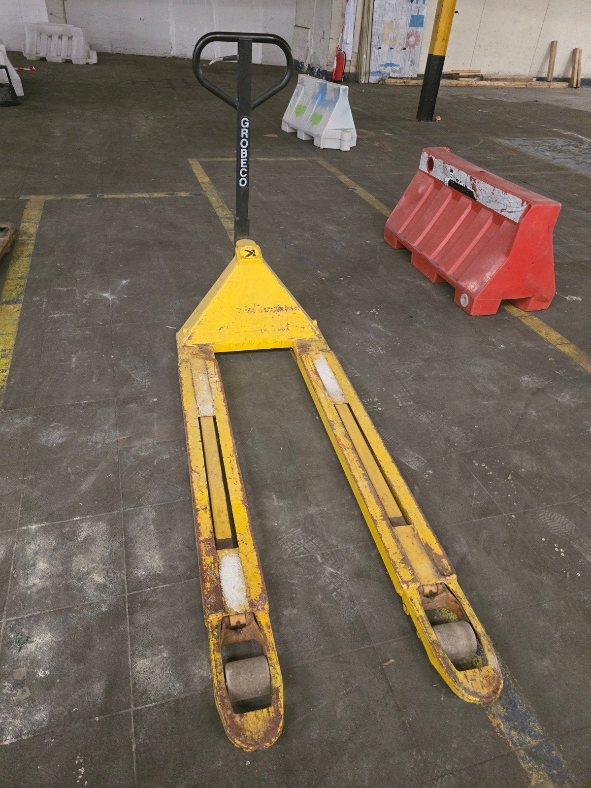 Gebruikte Palletwagen - Robuust en Functioneel, Ophalen of Verzenden, Gebruikt