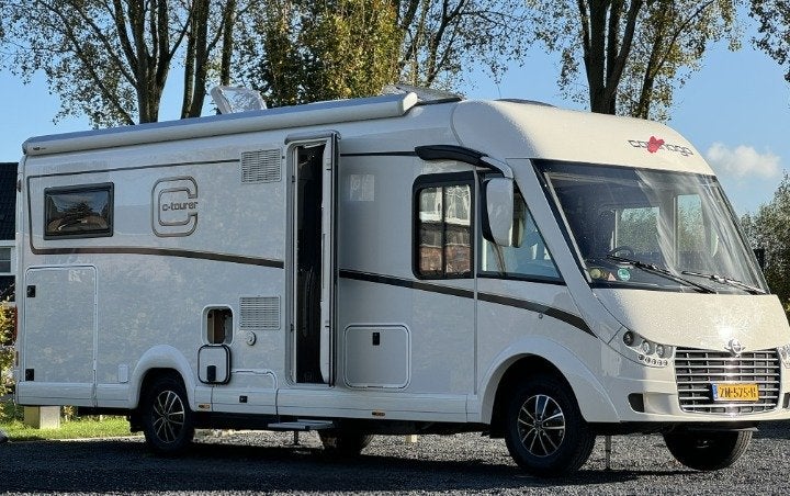 Carthago C-Tourer I 148 LE: Top, uniek in km stand en opties, Chemisch toilet, Gaslek-detector, Ringverwarming, Fiat