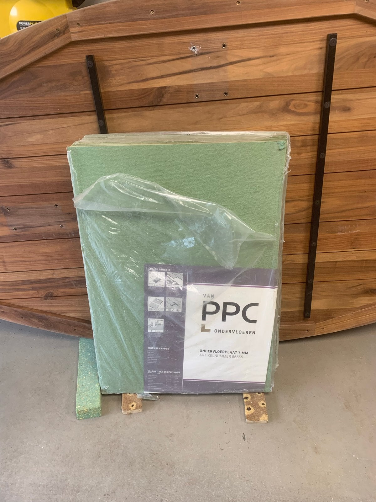 PPC Ondervloerplaten 7 mm - Nieuw in verpakking, Overige materialen, 30 cm of meer, Overige typen, Nieuw