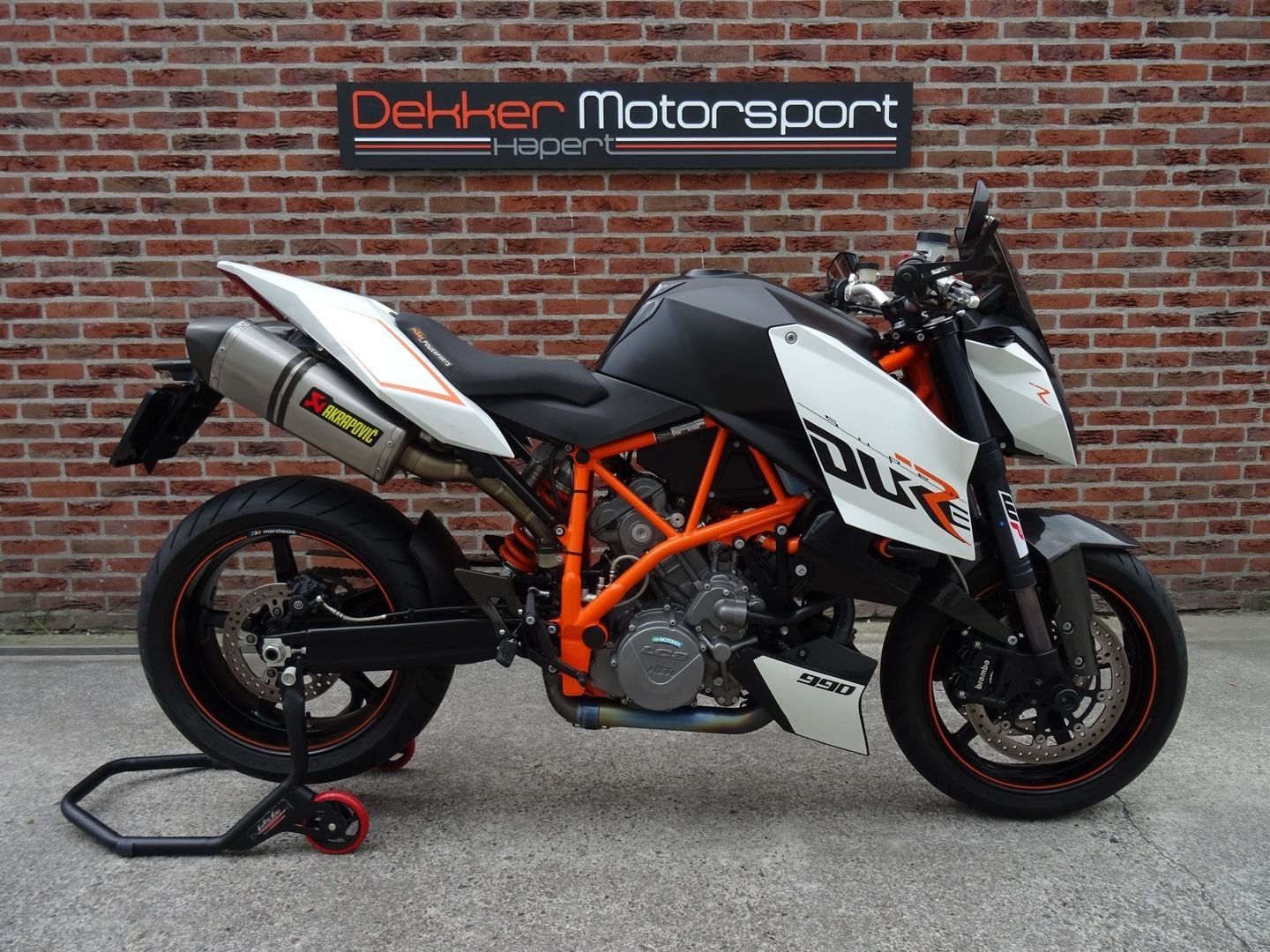 KTM Super Duke 990R # 2012 # 21.300KM # Full Akrapovic!, 2 cilinders, -, KTM, Motorrijbewijs A