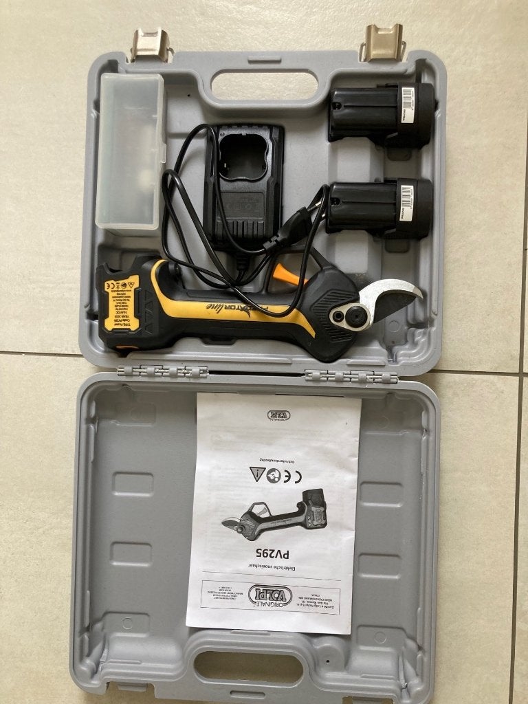 Electrische snoeischaar VOLPI VP295., Ophalen of Verzenden, Nieuw, 20 t/m 29 mm, Overige merken