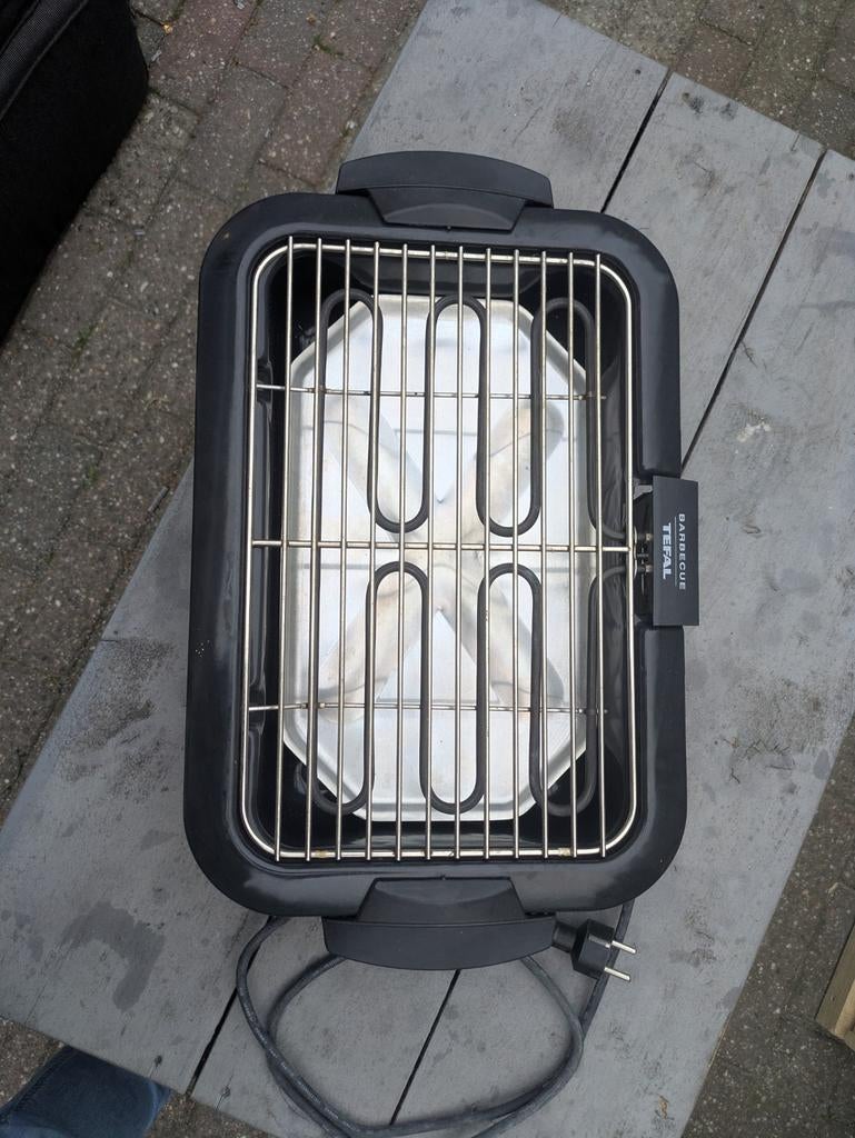 Tefal elektrische BBQ - Makkelijk en snel grillen!, Ophalen of Verzenden, Gebruikt, Tefal
