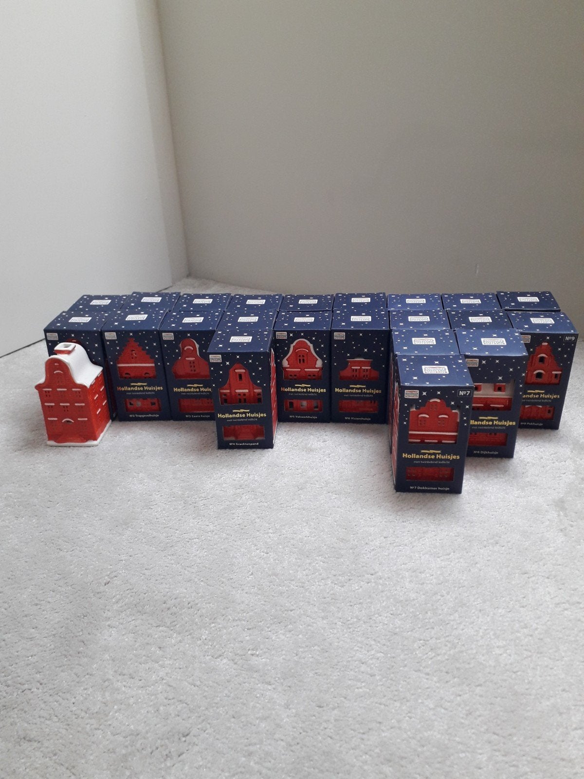 23 Hollandse huisjes postcodeloterij, Ophalen of Verzenden, Nieuw