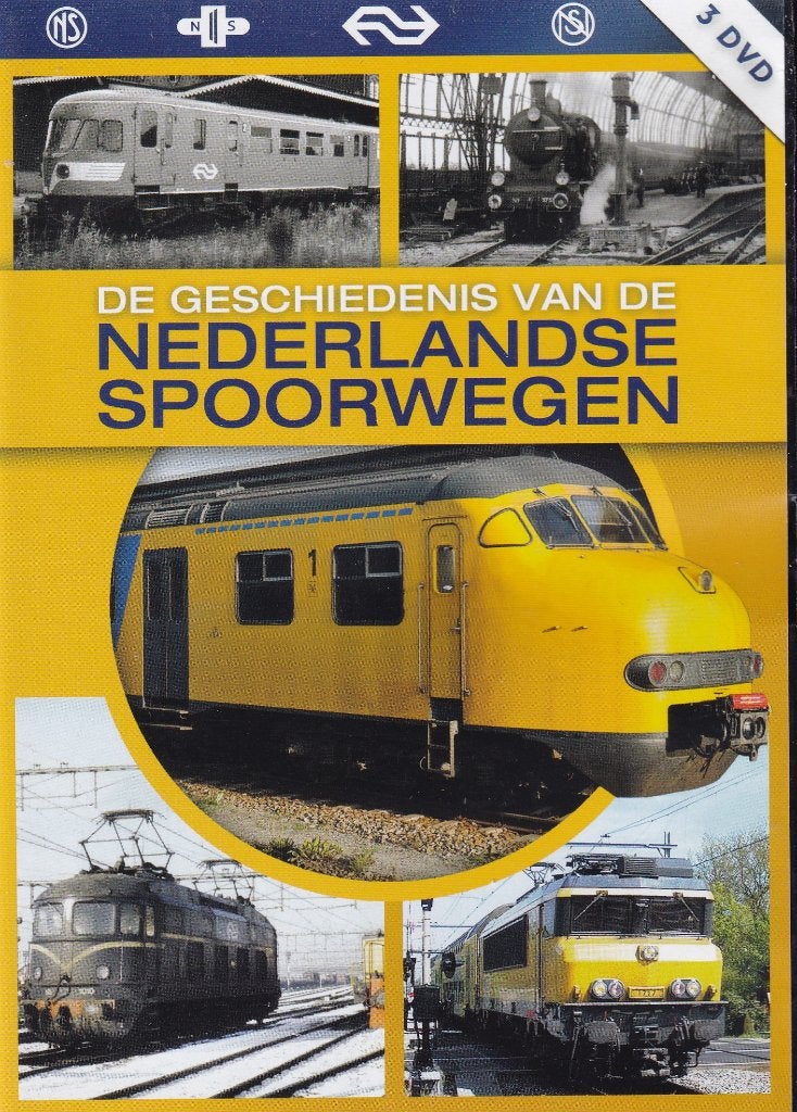 Te koop 3dvdbox de geschiedenis van de nederlandse spoorwege, Cd's en Dvd's, Biografie, Alle leeftijden, Nieuw in verpakking, Ophalen of Verzenden