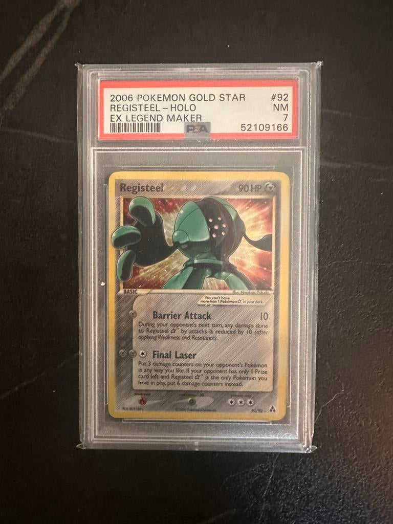 Gold star registeel PSA 7, Ophalen, Zo goed als nieuw