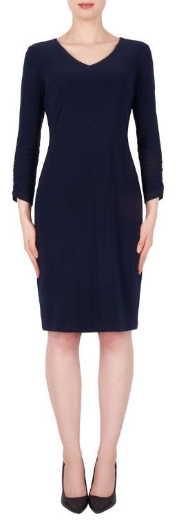 Joseph Ribkoff cobaltblauwe getailleerde jurk mt 34/XS, Blauw, ., Joseph Ribkoff, Nieuw