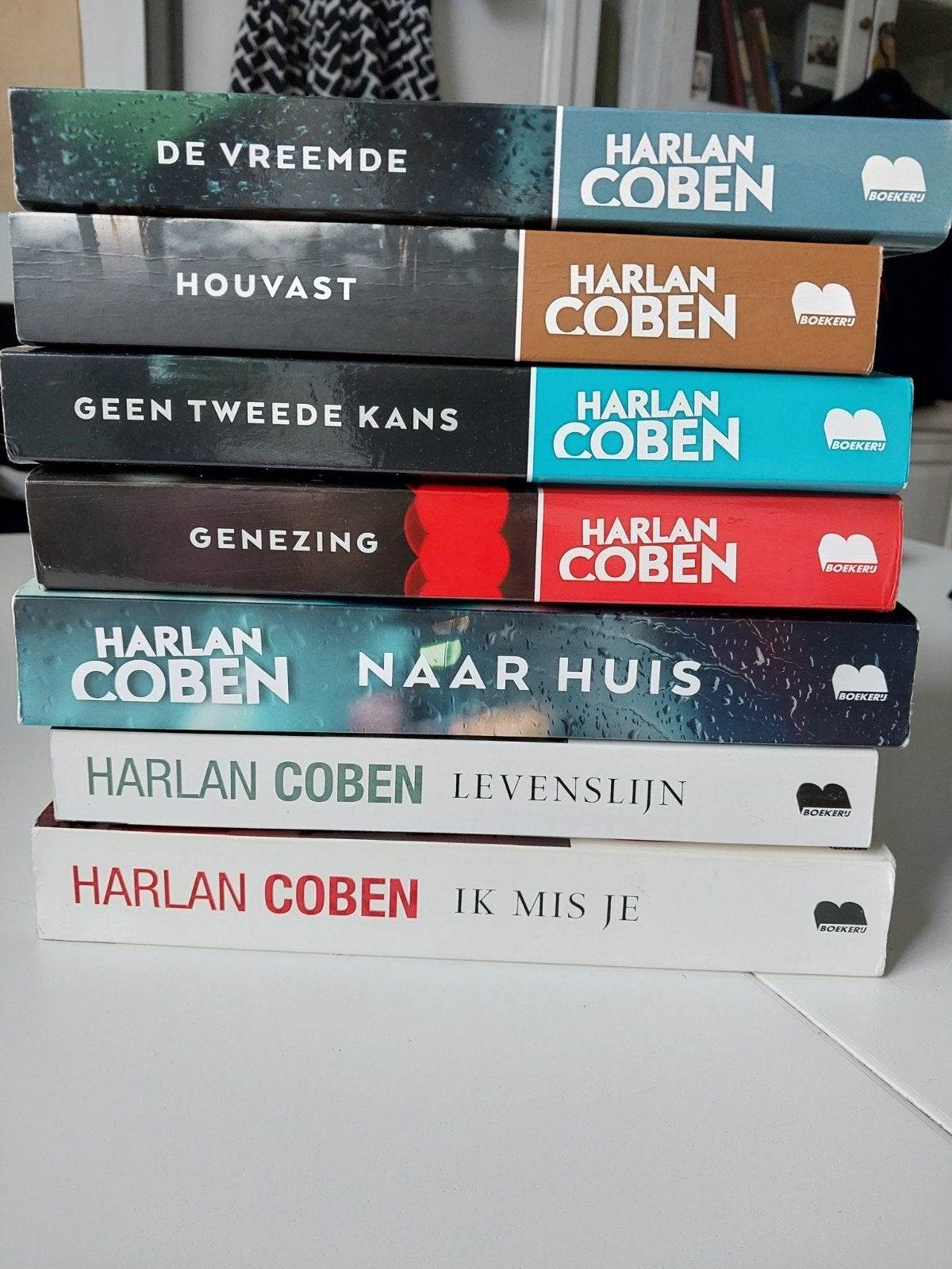 7 boeken van Harlan Coben - Thrillers, Ophalen of Verzenden, Gelezen, Harlan Coben