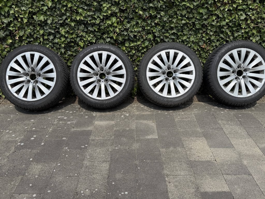 Winterbanden / winterset BMW 18'' runflat 5 serie / 7 serie, Auto-onderdelen, Ophalen, 18 inch, Banden en Velgen, Winterbanden