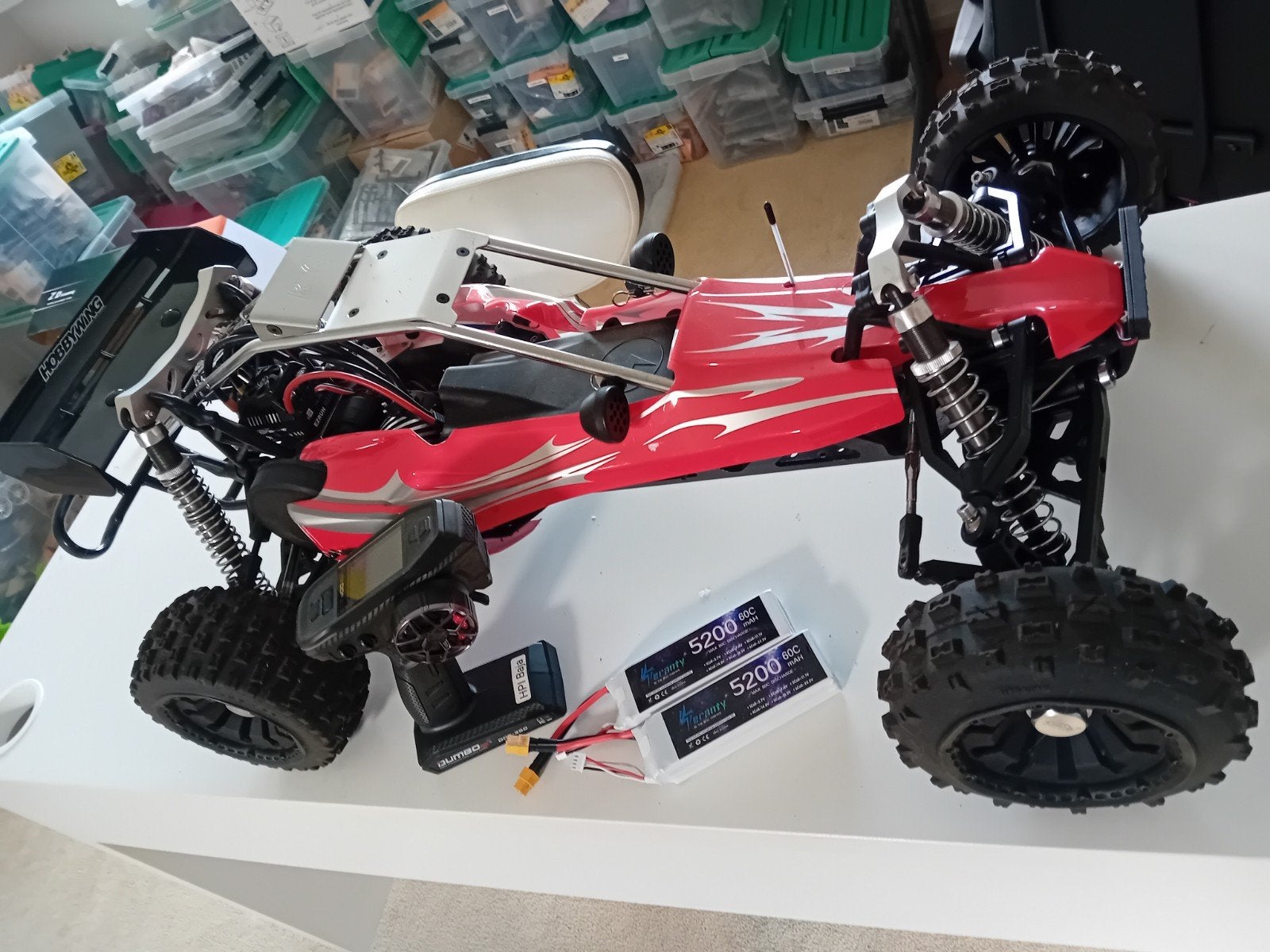 HPI / Rovan Baja 5 Electro met Hobbywing MAX 6 en Ezrun 5690