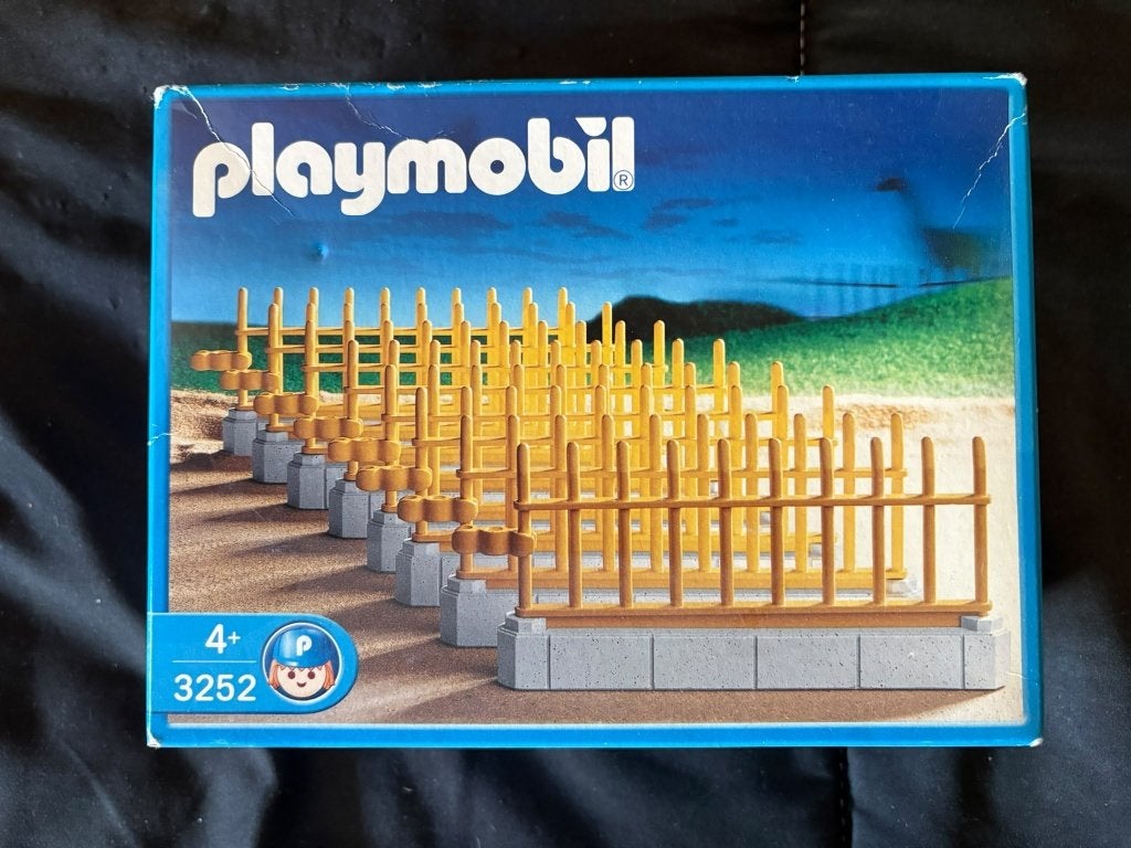 NIEUW: Playmobil Zoo omheining/ dierentuin hekwerk (3252), Ophalen of Verzenden, Nieuw, Complete set